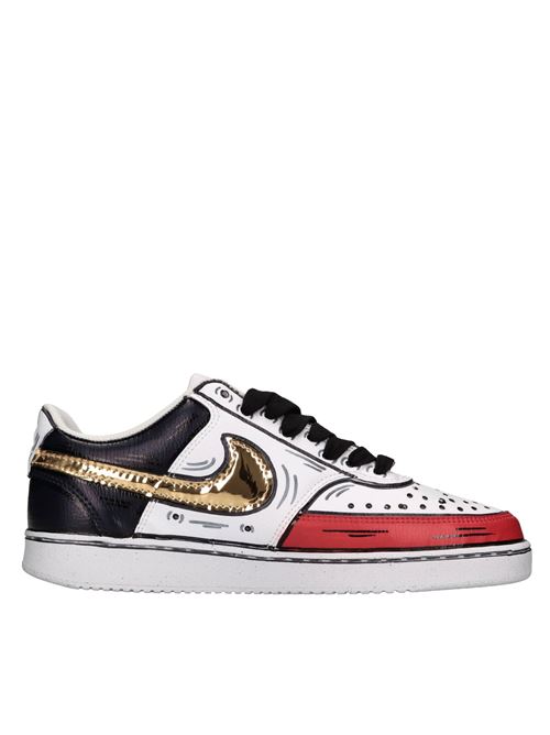 Eco-leather and fabric sneakers NIKE SEDDYS | NIKS412243BIANCO-ROSSO-BLU-ORO